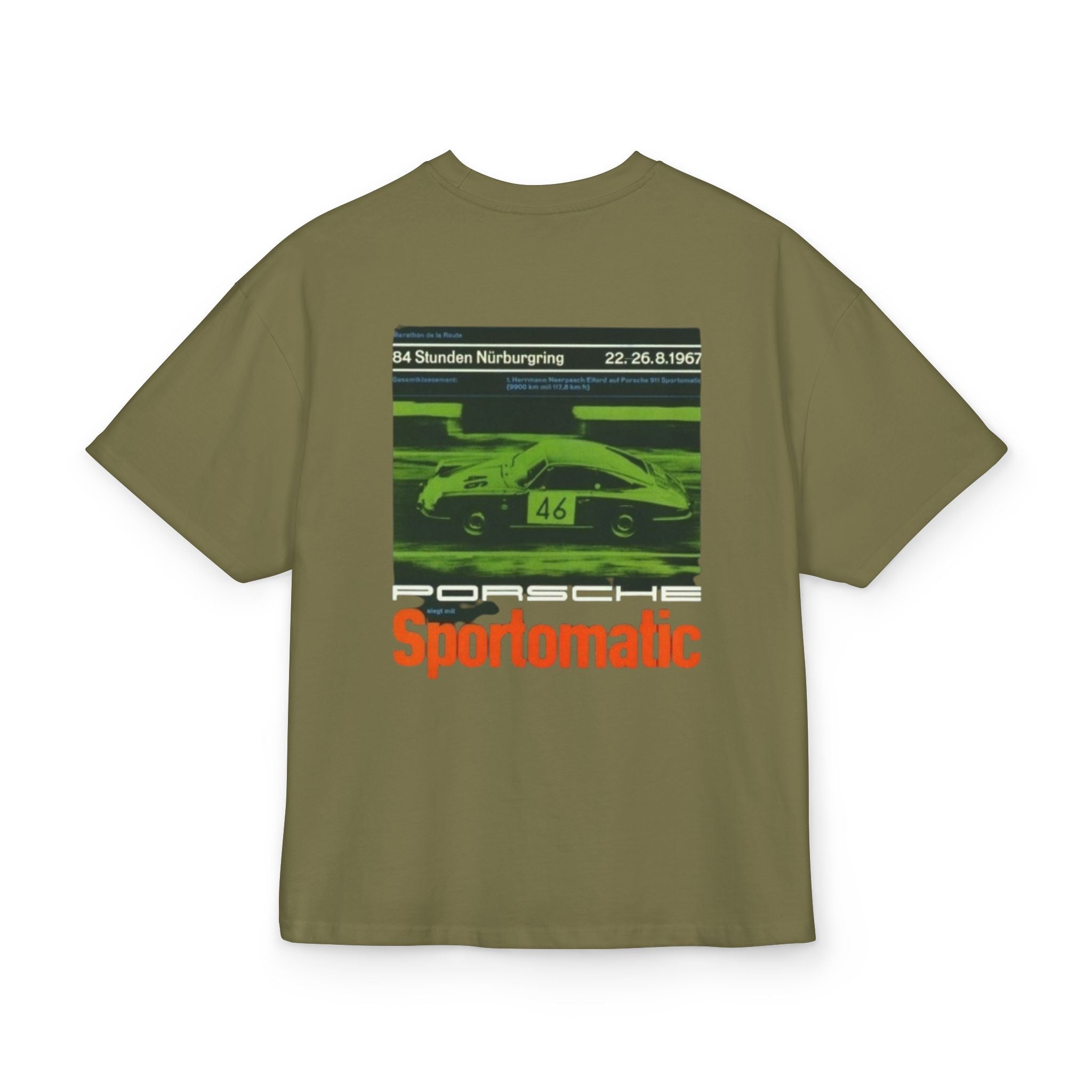 Retro Porsche Drop-Shoulder