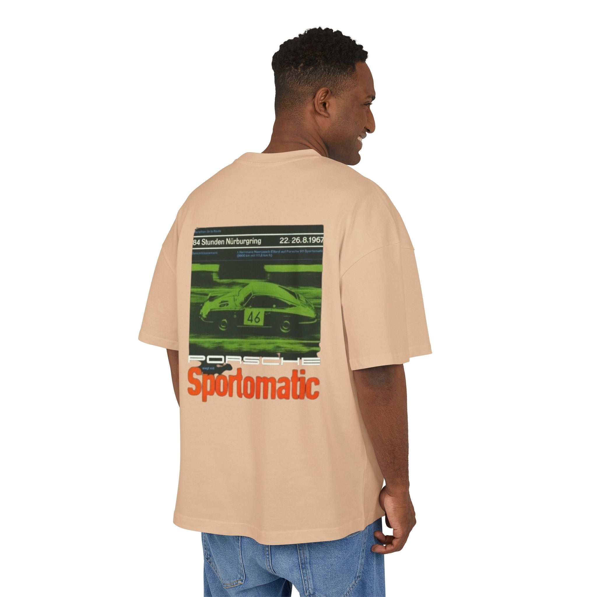 Retro Porsche Drop-Shoulder